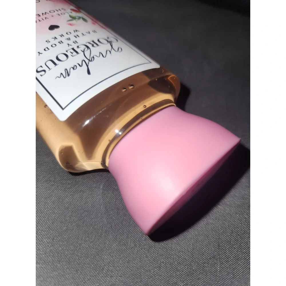 Bath & Body Works Travel Shower Gel Wash‎ Aloe Vitamin E GINGHAM GORGEOUS~RARE~